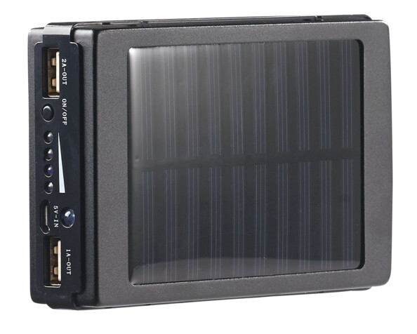 Batterie d'appoint solaire 11000 mAh PB-110.s avec lampe de camping