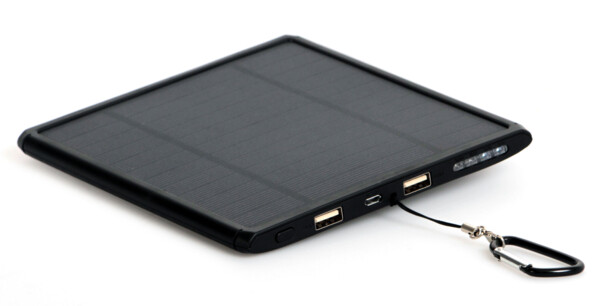 Batterie d'appoint solaire ''PB-150.s'' USB / 4,5 W / 15 000 mAh