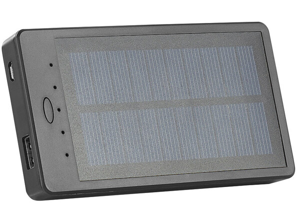 Accus 2000 mAh avec cellule solaire Revolt