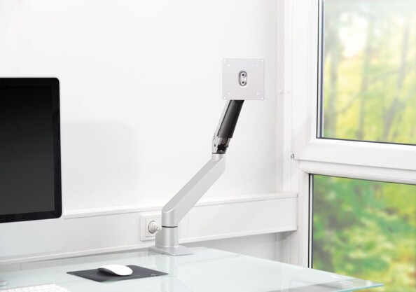 Bras articulé à ressorts pneumatiques pour moniteurs jusqu'à 32'' (81 cm)