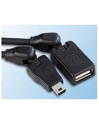 Cable USB 3D Spirale Mini M/A F