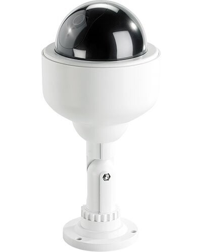 Caméra de surveillance professionnelle factice Dôme à LED