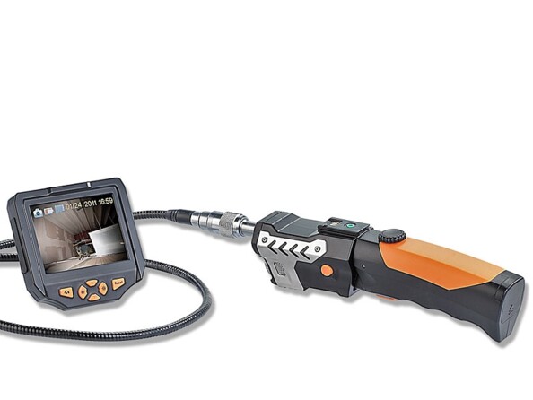 Caméra endoscopique HD avec écran TFT & col de cygne - 5m