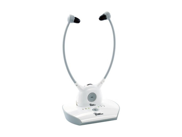 Casque TV sans fil Premium avec amplificateur audio (Reconditionné)