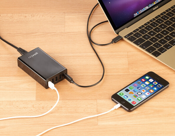 Chargeur secteur USB A & C Smart Power - 5 ports 5 A / 25 W