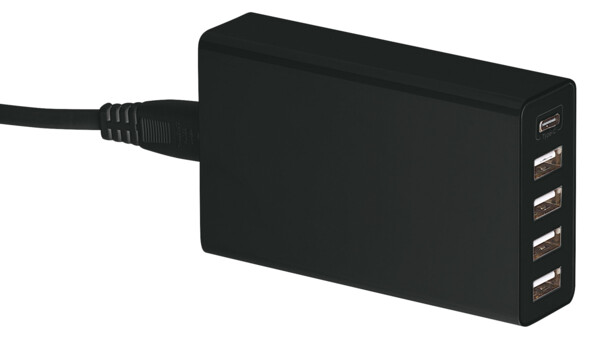 Chargeur secteur USB A & C Smart Power - 5 ports 5 A / 25 W