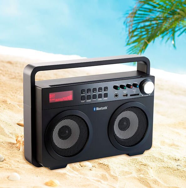 Ghetto-Blaster avec bluetooth & MP3 ''MPS-689.bt''