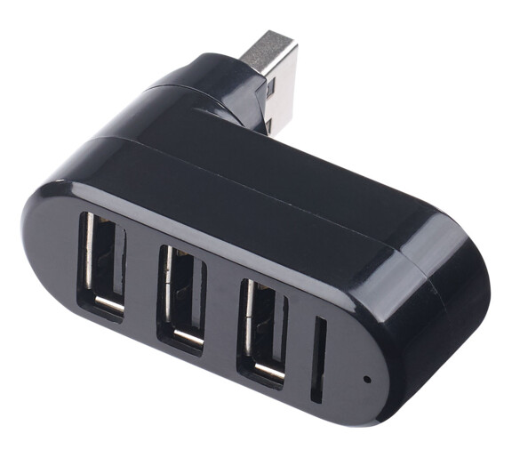 hub usb pivotant xystec sur port usb pc gain de place