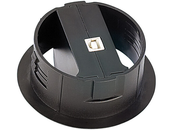 Hub 4 ports USB 2.0 pour passe-câble de bureau