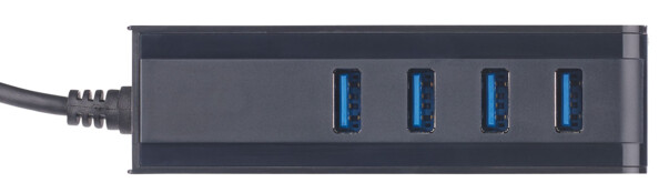 Hub USB 3.0 avec 4 ports, jusqu'à 5 Gbps