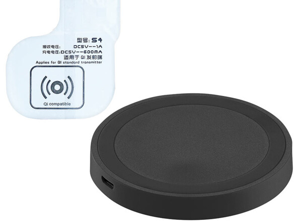 Kit chargement à induction compatible Qi pour Galaxy S4
