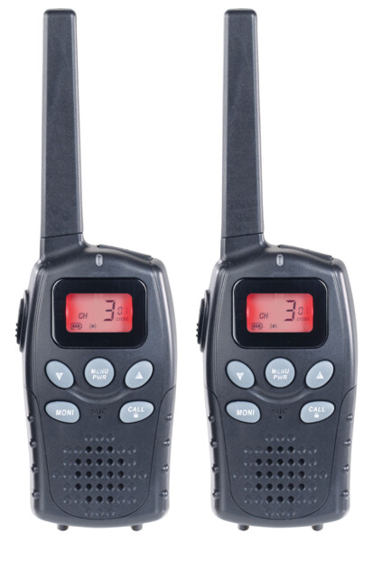 paire de talkie walkie longue distance 10 km simvalley avec vox