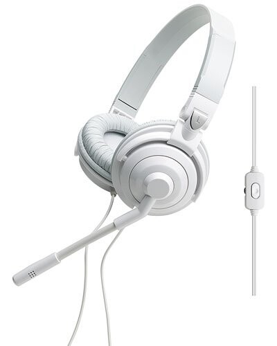 Micro Casque multimédia C511S blanc