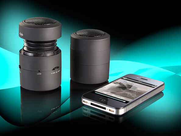 Mini enceintes nomades avec bluetooth 3.0 MSS-580.bt3