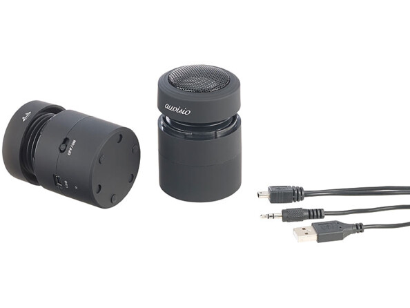 Mini enceintes nomades avec bluetooth 3.0 MSS-580.bt3