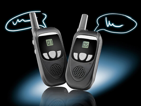 Mini talkies-walkies - portée 3 km