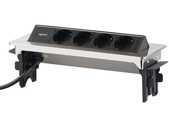 multiprise à 4 prises protège contre le court-circuit, la surcharge et la surchauffe