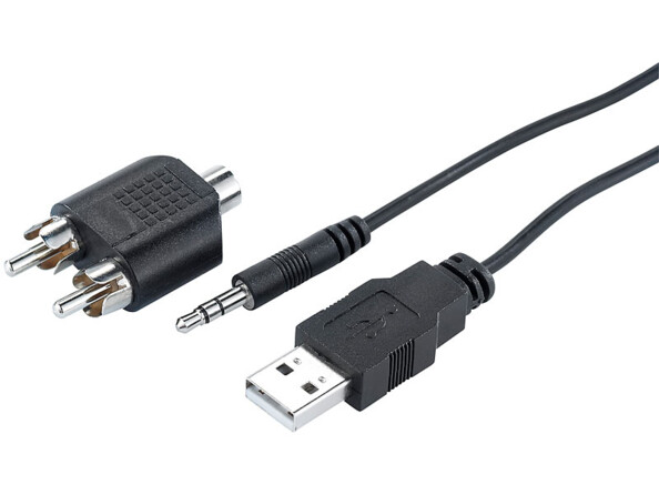 Numériseur audio & enregistreur MP3 ''AD-330 USB'' Q-Sonic