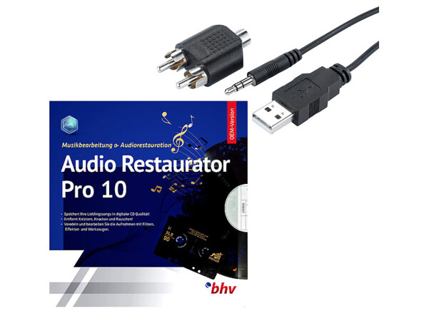 Numériseur audio & enregistreur MP3 ''AD-330 USB'' (Reconditionné)