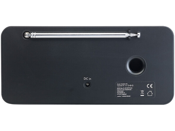 Poste de radio numérique ''DTL-23.Rd'' DAB+/FM avec réveil et RDS