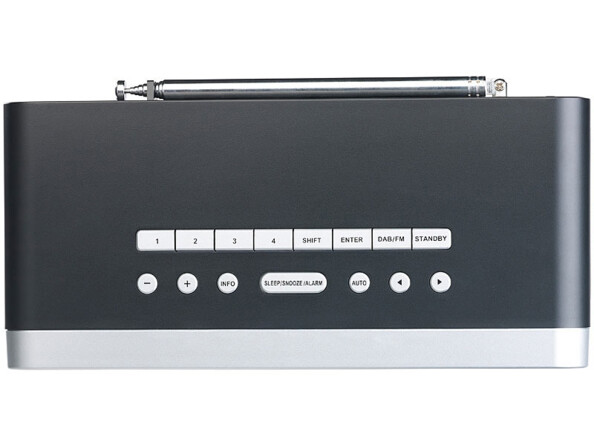 Poste de radio numérique ''DTL-23.Rd'' DAB+/FM avec réveil et RDS