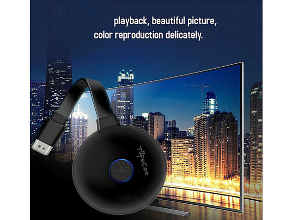 Montage promo du dongle avec scénarios cinéma privé et paradis des jeux