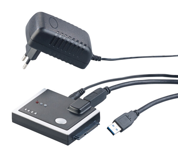 Adaptateur USB 3.0 pour disques durs SATA I/II/III avec fonction clonage Xystec