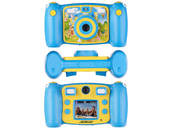 Appareil photo numérique Full HD pour enfants DV-25 - Bleu