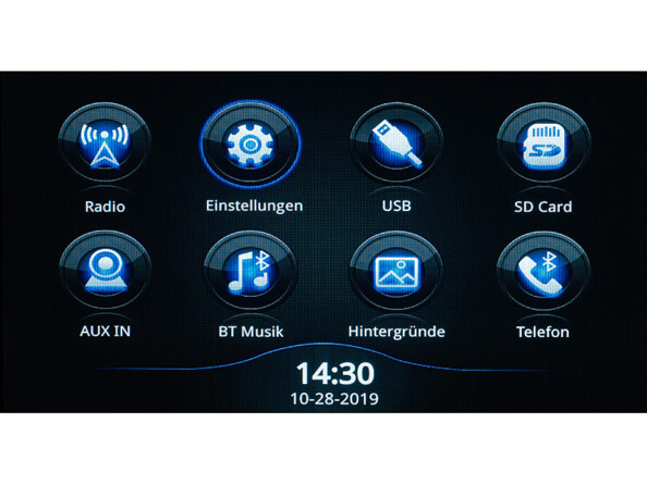 Autoradio 2 DIN tactile avec fonction mains libres CAS-5025.acp