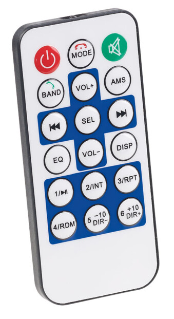 Autoradio MP3 avec fonctions bluetooth et mains libres CAS-2045.bt