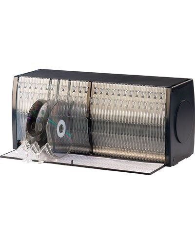 Boite D’Archivage 100 CD/DVDs Brun Fonce