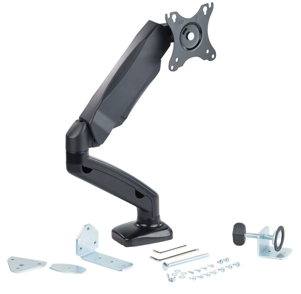 2 bras articulés à ressorts pneumatiques GSA-26 pour écrans jusqu'à 27"