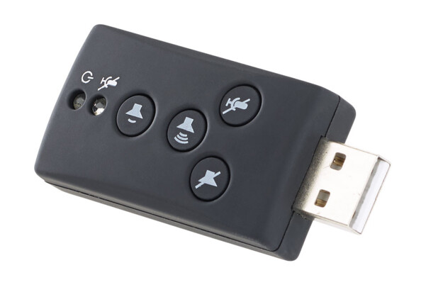 Carte son USB externe à effet 7.1 surround virtuel