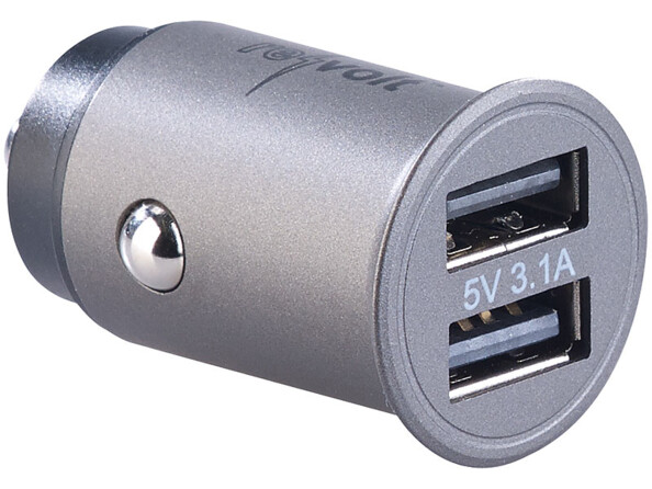 Chargeur allume-cigare 12 / 24 V 2 x USB – 3,1 A