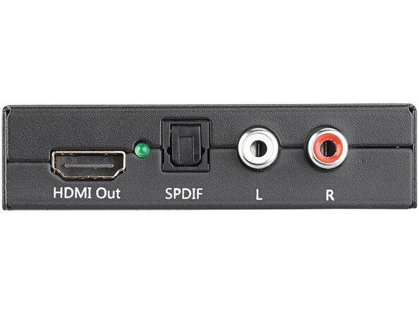 Convertisseur audio HDMI avec câble cinch et Toslink