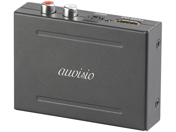 Convertisseur audio HDMI avec câble cinch et Toslink