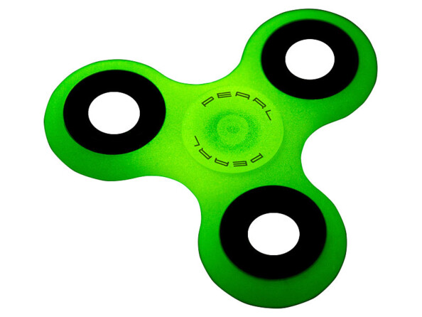 Hand spinner 3 branches - Phosphorescent (jaune)