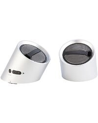 Haut-Parleurs Actifs USB ''Silver Sound Pipe''