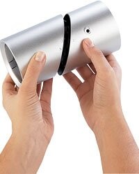 Haut-Parleurs Actifs USB ''Silver Sound Pipe''
