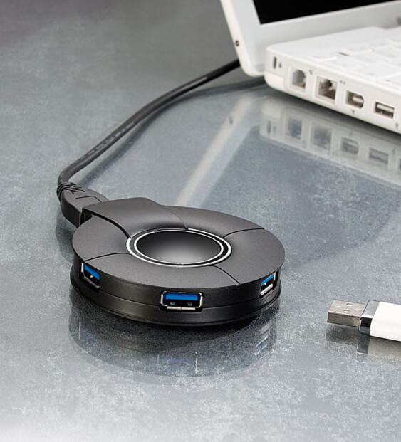 Hub actif 4 ports USB 3.0 ''SSU-5004'