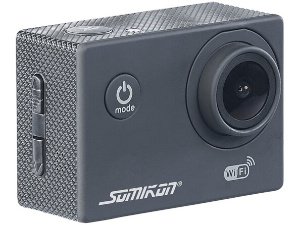 Masque de plongée et tuba avec caméra sport 4K UHD pour filmer sous l'eau