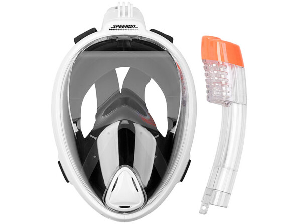 Masque de plongée XL avec caméra étanche