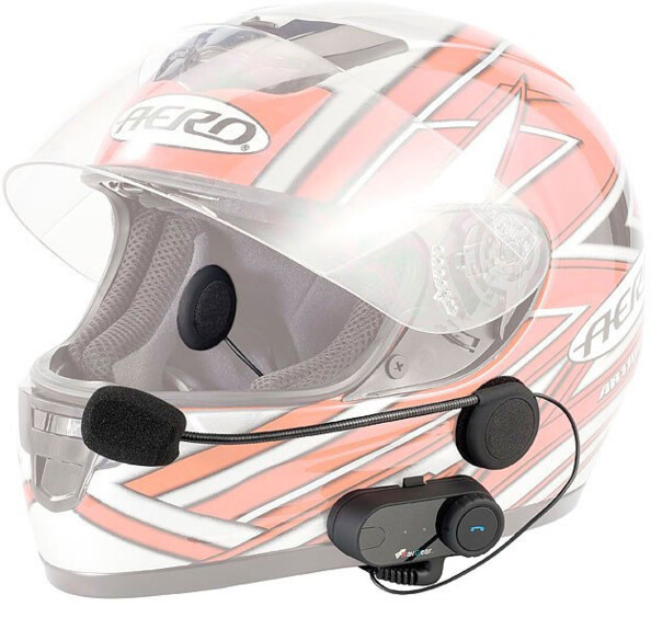 Micro-casque BHT-200 avec bluetooth pour casque moto