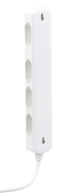 Multiprise 4 prises extra-fine avec interrupteur