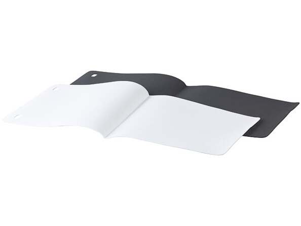 Studio photo professionnel 22 x 23 cm à éclairage LED 20 W - 1 bande LED