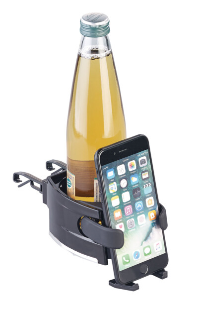 Support 2 en 1 automobile pour smartphone et boisson