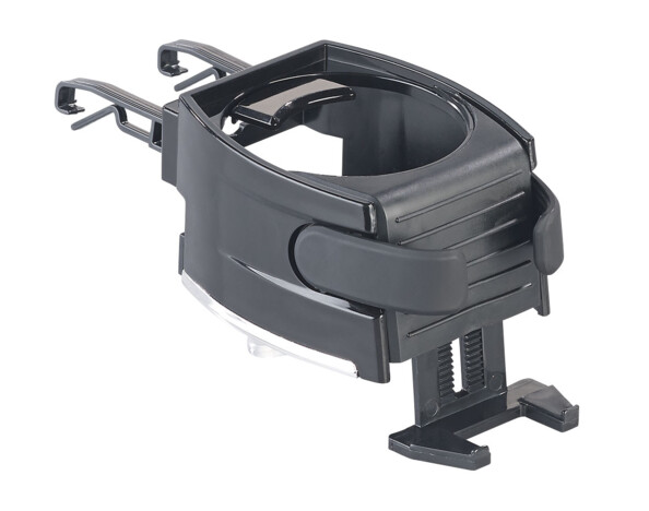 suppot a smartphone pour grille de ventilateur voiture avec porte gebelet canette intégré lescars