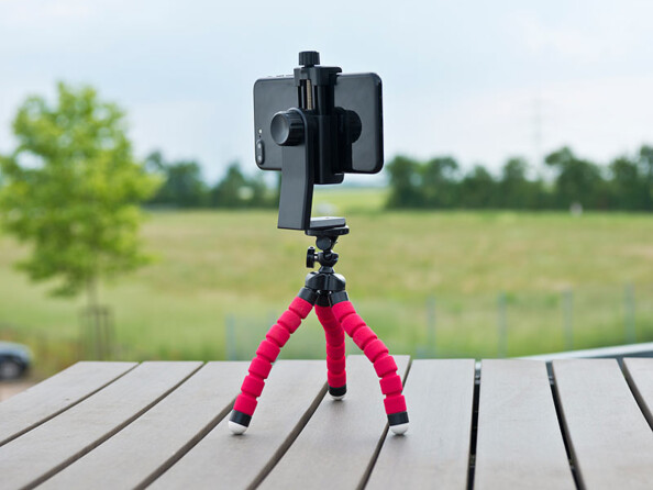 Alignement optimal de la caméra grâce à la rotule 3D sur le trépied