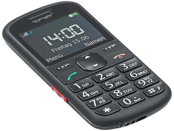 Téléphone mobile senior avec appel d'urgence et mémos vocaux XL-940