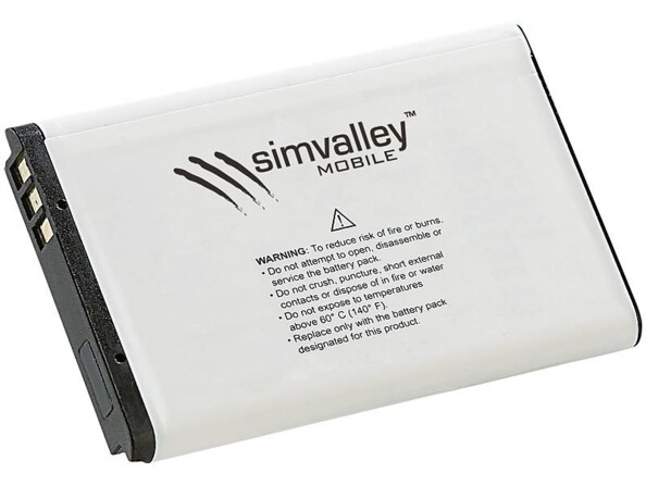 Batterie de rechange 1700 mAh pour SimValley XT-980